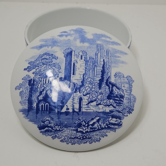 EUC. Spode “The President’s Gift” 1995 Limited Edition Trinket Box. Blue &White. - Picture 2 of 6